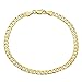 Pori Jewelers 14K Yellow Gold 4MM Cuban Chain Bracelet - 8