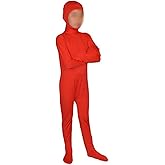 Seeksmile Kids Costume Full Body Zentai Suit Face Open