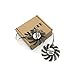 FD7010H12S 75mm VGA Video Card Dual Fan For Sapphire HD7850 HD6930 0.35A 40mm 4Pin Power Connector