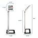 Mount-It! Anti-Theft Tablet Floor Stand for iPad - Floor Stand Tablet Mount with Secure iPad Enclosure | Locking iPad Kiosk Floor Stand for iPad 9.7, iPad Air 9.7, iPad 6, Galaxy Tab 10.1, MI-3780