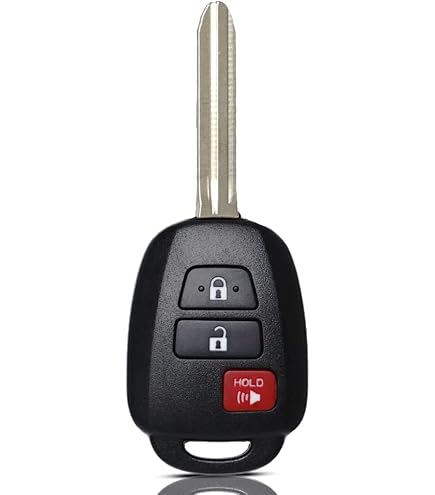 Replacement Key Fob For Toyota Camry & Corolla 2014-2019 - 4 Button Remote HYQ12BDM 314.4MHz (Uncut, Needs Programming)