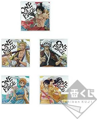Amazon 一番くじ ワンピース ワノ国編 第一幕 F賞 ガラス小皿 全5種セット アニメ 萌えグッズ 通販