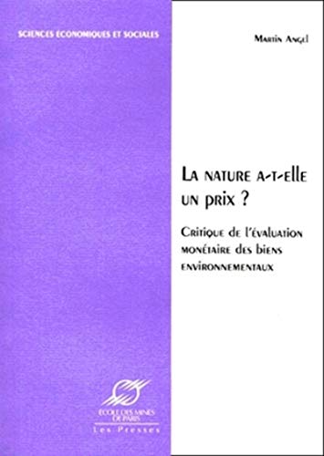La Nature a-t-elle un prix ? by Angel