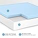 Cool Gel 8 Inch Queen Memory Foam Mattress Medium Firm, Memory Foam Mattress Queen Size Cooling, Made in the USA, 8
