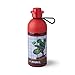 ROOM Copenhagen Lego Ninjago Hydration Bottle 17 oz, Transparent Red