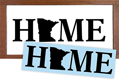 image for Minnesota State Home Stencil for Painting Wood Signs, Reusable & Sturd