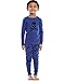 Leveret Skull Blue 2 Piece Pajama 100% Cotton (Size 12 Months-14 Years)