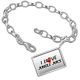 Charm Bracelet set I Love Jungle Juice Cocktail - Neonblond