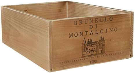 Amazon Brea 1507 2b 日本製 木製 ワインボックスアンティーク小 木箱 ストッカー ブリュネロ 収納ケース ボックス オンライン通販