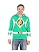 Power Rangers I Am Green Ranger Adult Full Zip Costume Hoodie (Adult Large)