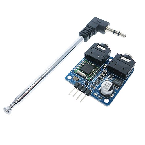 Roy TEA5767 FM Stereo Radio Module, With Free Cable Antenna for 76-108MHZ