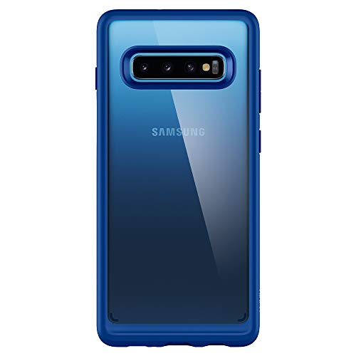 Spigen Funda Ultra Hybrid Compatible con Samsung Galaxy S10 (2019), Protección híbrida de la caída - Azul Prisma - Imagen 4