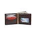 Saddleback Leather Co. Medium Full Grain Leather Bifold ID Window Wallet (Dark Coffee)