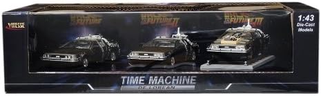 Delorean DMC 12 " Back to the Future" Movie 1,2,3 set 1/43 by Vitesse 24016