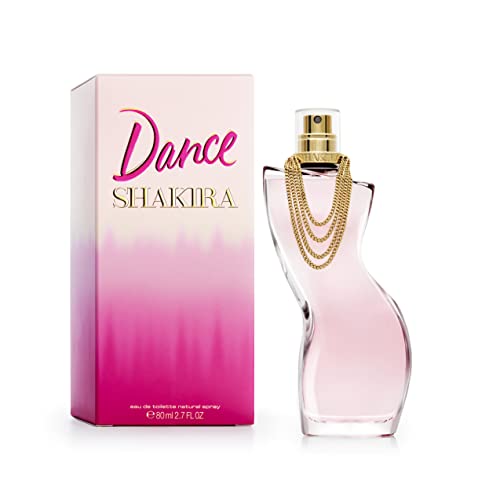 Shakira Perfumes – Dance von Shakira für Damen – Langanhaltend – Femininer, charmanter und moderner Duft – Fruchtig blumige Noten – Ideal für tagsüber – 80 ml