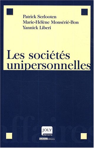 Les  sociétés unipersonnelles