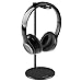 New Bee Headphone Stand/Holder Advanced Aluminum Gaming Headset Holder for All Headphone Sizes - Black