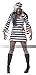 California Costumes Women's Prisoner Costume Large Black,White