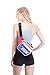 USA Fanny Pack for 4th of July - Flag Waist Bag Crossbody | American Flag Bum Bag for Men's Outfits | Halloween Waist Pack