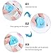 Unomor Easter Stamps for Easter Baskets Stuffers, Kids Easter Eggs Hunting Game Easter Party Favors Easter Crafts, 1.5 Inches Diameter 18 Pack