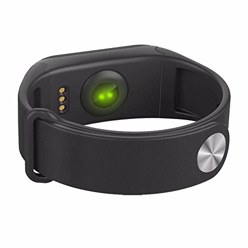 HonsCreat Wireless Fitness Activity Tracker Smart Bracelet Watch Wristband Blood Pressure Heart Rate Calorie Tracker Pedometer Sport Sleep Monitor Waterproof for Android IOS Phone£¨Black£ - Thumbnail 5