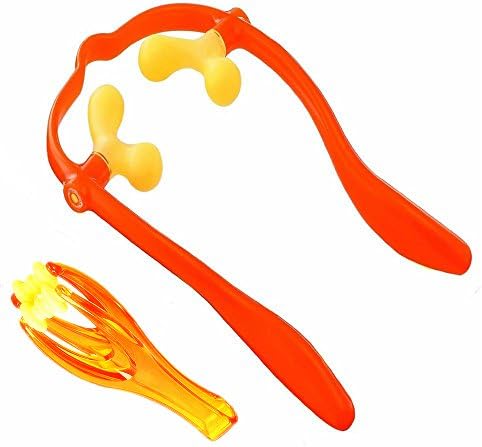 Shoulder and Neck Therapeutic Massager with Finger Massager Sets/Headache Relief and Shoulder Tension Tools Father's Day Gifts (neck and finger massager)