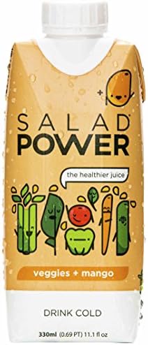SaladPower Vegetable Juice (Veggies + Mango, 1-Pack)