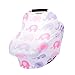 Baby Car Seat Cover Breastfeeding Cover Carseat Covers for Girls and Boys (Elephant)