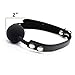 Ball Gag Black Silicone Large - 2 inch by HappyNHealthy