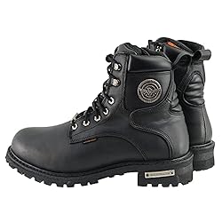 Milwaukee Leather MBM9096WP Men's Black Leather
