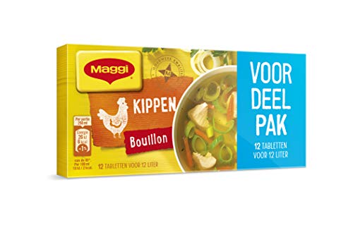 Maggi Kippenbouillon blokjes - Voordeelverpakking - 8 Doosjes Met 12 Bouillonblokjes - Afbeelding 4