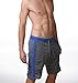 Zehui ® Mens Soft Running Sports Loose Shorts Underwear Pants Grey waist 31-33