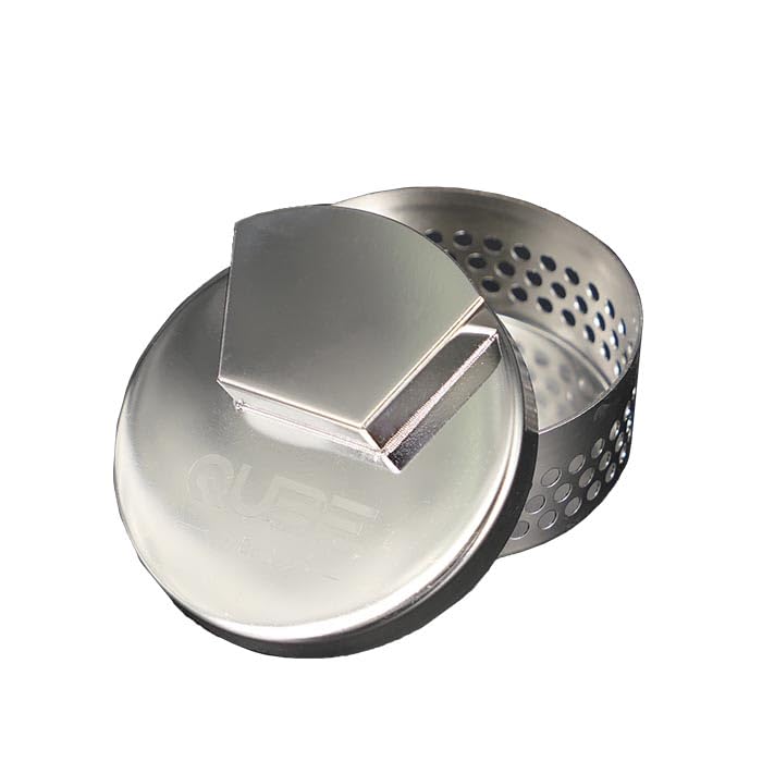 コンパクトスモーカーボックス | ガス・炭火・小型グリル対応 | 本格的な燻製風味を簡単にプラス | 耐久性ステンレス製