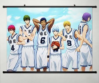 Wall Scroll Poster Fabric Painting For Anime Kuroko no Basket Key Roles 090
