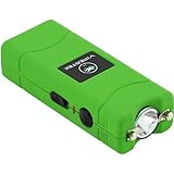 VIPERTEK VTS-881 - 28,000,000 V Micro Stun Gun - Rechargeable with LED Flashlight (Green)