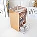 Rose Gold Acrylic Vanity Organizer Makeup Organizer Storage Drawers, Desk Small Vanity Organizer, Qtip Holder Paper Clip Holder 3 Drawers - Moosy Life