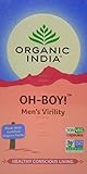 Organic India 30 Piece Oh Boy Men's Virility Formula Vegetarian Capsules