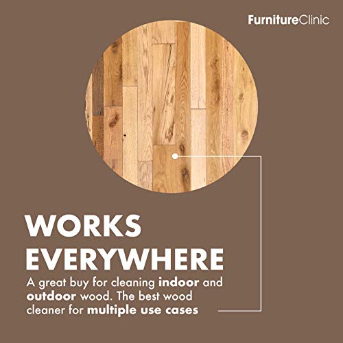 image for Furniture Clinic Wood Cleaner (8.5 oz, 250ml) | Restore & Spot Clean H