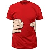 Impact Originals Giant Hand Mens Red T-shirt