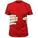 Impact Originals Giant Hand Adult Big Print Subway T-Shirt Tee