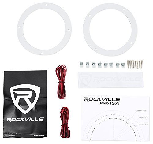 Rockville-Rmsts65s-Pair-65-800W-Waterproof-Marine-Boat-Speakers-2-Way-Silver Rockville-Rmsts65s-Pair-65-800W-Waterproof-Marine-Boat-Speakers-2-Way-Silver