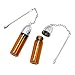Glass Bottle with Snuff Spoon 57MM Height with Free fu(4Pack)