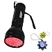 HQRP Portable Professional 51 LED Deep Red Flashlight with a Large Coverage Area for Observation, Ornithological Night Watching and Spotlighting of The Nocturnal Animals