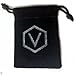 VENICEBEE Christian Orthodox Cross IC XC Seal 925 Sterling Silver Medal Pendant Necklace with Chain Black Velvet Pouch Polishing Cloth Fine Jewelry Gift Box