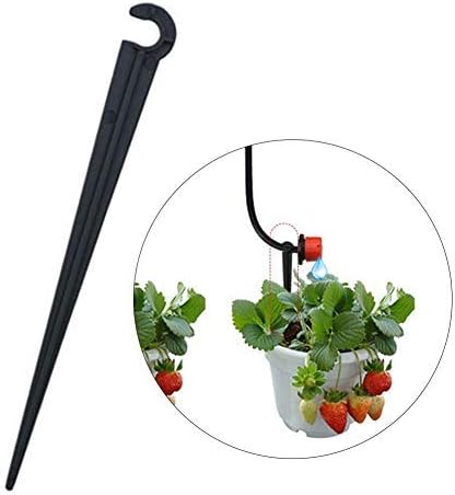 JJ.Accessory 50 pcs Hose Bracket Ground Securing Pegs C Shape Fixed Stems Holder for Weeping Pipe Irrigation and Garden Watering Pipe - Image 3
