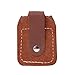 Fliptop Leather Lighter Pouch Holder Case with Belt Loop (Brown)thumb 2