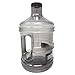 1 Gallon Leak-Proof BPA Free Reusable Plastic Drinking Water Big Mouth Bottle Jug Container with Holder Drinking Canteen