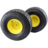 Antego Tire & Wheel (Set of 2) 20x10.00-8 Tires & Wheels 2 Ply for Lawn & Garden Mower Turf Tires
