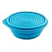 Collapsible Silicone Bowl for Camping - Food-grade & Space-Saving, Sky Blue - by Not Just A Gadget