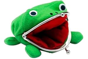 Ninja Frog Wallet, Anime Plush Coin Purse, Cosplay Frog Coin Pouch, Change Pouch